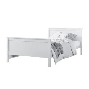 Tertia Solid Pine Timber Bed Frame by Luxo, a Beds & Bed Frames for sale on Style Sourcebook