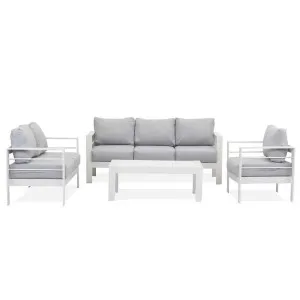 Luxo Bayo 6 Seater Aluminium Outdoor Furniture Set by Luxo Outdoors, a Outdoor Sofas for sale on Style Sourcebook