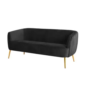 Evelyn 2 Seater Velvet Sofa by Luxo, a Sofas for sale on Style Sourcebook