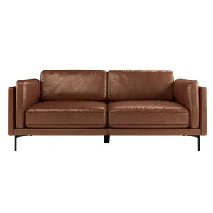 Oslo 3 Seater PU Leather Sofa by Luxo, a Sofas for sale on Style Sourcebook