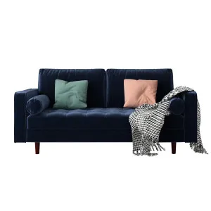 Sollia 3 Seater Velvet Sofa by Luxo, a Sofas for sale on Style Sourcebook