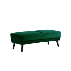 Esben Velvet Ottoman by Luxo, a Ottomans for sale on Style Sourcebook