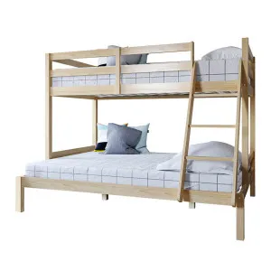 Antonia Natural Pine Triple Bunk by Luxo, a Beds & Bed Frames for sale on Style Sourcebook