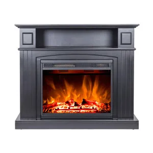 Luxo Banhi 99cm 1600W LED Electric Fireplace with Mantel by Luxo, a Heaters for sale on Style Sourcebook