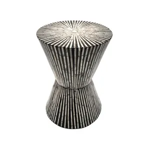 Aggie 35cm Mother of Pearl Inlay Coffee Table by Luxo Home Decor, a Side Table for sale on Style Sourcebook