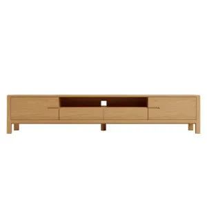 Daphne 200cm American Oak and Timber Entertainment Unit by Luxo, a Entertainment Units & TV Stands for sale on Style Sourcebook