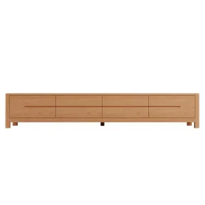 Declan 200cm American Oak Timber Entertainment Unit by Luxo, a Entertainment Units & TV Stands for sale on Style Sourcebook