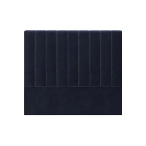 Gratiana Upholstered Velvet Headboard - Navy by Luxo, a Bed Heads for sale on Style Sourcebook