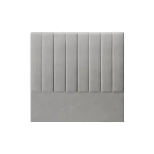 Gratiana Upholstered Velvet Headboard - Slate by Luxo, a Bed Heads for sale on Style Sourcebook