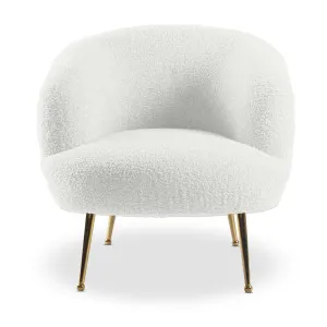 Polilo Bouclé Accent Chair by Luxo, a Chairs for sale on Style Sourcebook