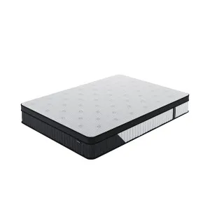 Enyo 26cm Euro Top Medium Firm Pocket Spring Foam Mattress by Luxo, a Mattresses for sale on Style Sourcebook
