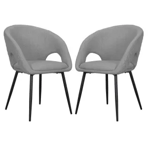 Jazlyn Linen Dining Chair (Set of 2) by Luxo, a Dining Chairs for sale on Style Sourcebook