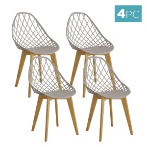 Jonah Beech Wood Dining Chair(Set of 4) by Luxo, a Dining Chairs for sale on Style Sourcebook