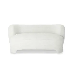 Massie 2 Seater Boucle Sofa - White Cream by Luxo, a Sofas for sale on Style Sourcebook
