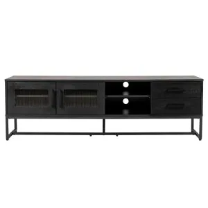 Ashley 160cm TV Unit with Fluted Glass Door by Luxo, a Entertainment Units & TV Stands for sale on Style Sourcebook