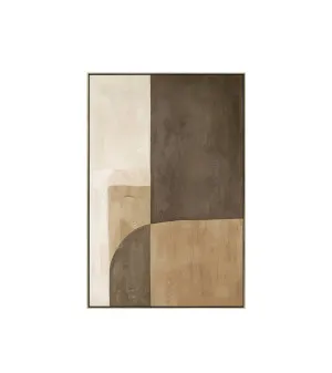 Earthen Layers Wall Art Canvas 120cm x 80cm by Luxe Mirrors, a Artwork & Wall Decor for sale on Style Sourcebook