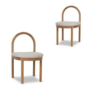Set of 2 - Adir Natural Dining Chair - Pale Beige by Interior Secrets - AfterPay Available by Interior Secrets, a Dining Chairs for sale on Style Sourcebook