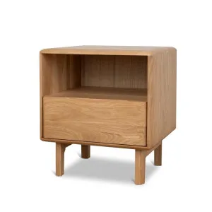 Stellon 50cm Bedside Table - Natural by Interior Secrets - AfterPay Available by Interior Secrets, a Bedside Tables for sale on Style Sourcebook