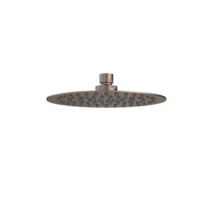 Rain Shower Rose Round (200mm) | Made From Brass In Brushed Bronze By Caroma by Caroma, a Showers for sale on Style Sourcebook