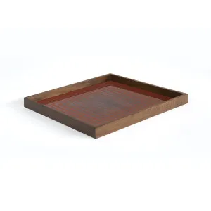 Ethnicraft Pumpkin Squares Glass Tray by null, a Platters & Serving Boards for sale on Style Sourcebook