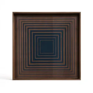 Ethnicraft Ink Squares Glass Tray by null, a Platters & Serving Boards for sale on Style Sourcebook