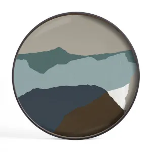 Ethnicraft Wabi Sabi Glass Tray - Graphite by null, a Trays for sale on Style Sourcebook