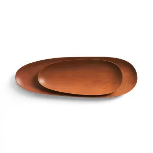 Ethnicraft Thin Oval Boards Set by null, a Platters & Serving Boards for sale on Style Sourcebook