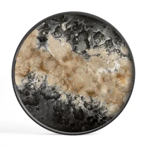 Ethnicraft Organic Glass Tray - Black by null, a Trays for sale on Style Sourcebook