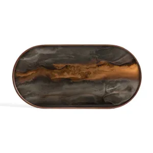 Ethnicraft Organic Glass Tray - Oblong by null, a Trays for sale on Style Sourcebook