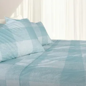 Odyssey Living Cornwall Thermal Flannel Printed Sky Quilt Cover Set by null, a Quilt Covers for sale on Style Sourcebook