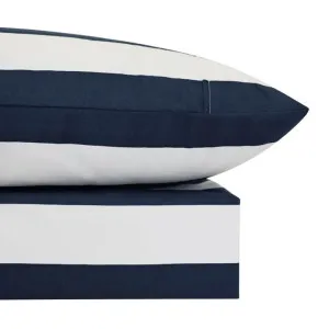 Odyssey Living Avoca Stripe Thermal Flannel Printed Sheet Set by null, a Sheets for sale on Style Sourcebook