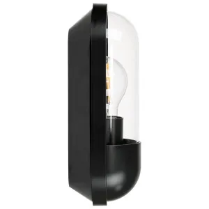 Havit Lume Minimalist LED Exterior Wall Light Black by Havit, a Outdoor Lighting for sale on Style Sourcebook