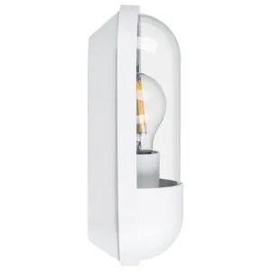 Havit Lume Minimalist LED Exterior Wall Light White by Havit, a Outdoor Lighting for sale on Style Sourcebook