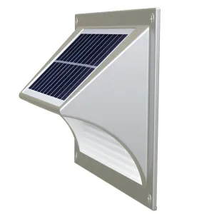 Star 8 Solar LED Rectangle Exterior Step Light Silver by Star8 Green, a Outdoor Lighting for sale on Style Sourcebook