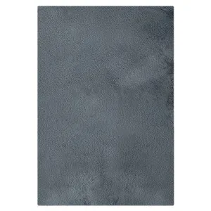 Azaliya Faux Rabbit Fur Floor Rug - Grey Dark by Luxo Home Decor, a Contemporary Rugs for sale on Style Sourcebook