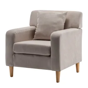 Addie Linen Armchair with Cushion by Luxo, a Chairs for sale on Style Sourcebook