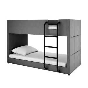 Liviana Fabric Bunk Bed by Luxo, a Beds & Bed Frames for sale on Style Sourcebook