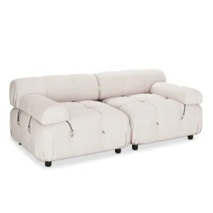 Keila 2 Seater Modular Tufted Velvet Sofa Set by Luxo, a Sofas for sale on Style Sourcebook