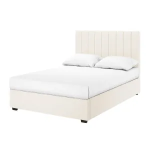 Septima and Gratiana Boucle Bed & Headboard Package by Luxo, a Beds & Bed Frames for sale on Style Sourcebook