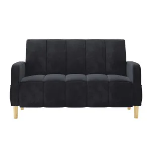 Anica 2 Seater Velvet Sofa Bed by Luxo, a Sofas for sale on Style Sourcebook