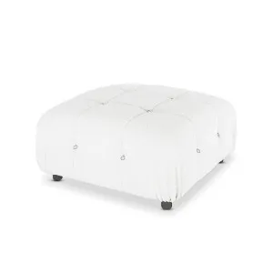 Keila Modular Tufted Boucle Ottoman by Luxo, a Ottomans for sale on Style Sourcebook