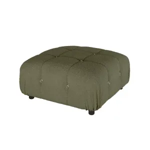 Keila Modular Tufted Boucle Ottoman by Luxo, a Ottomans for sale on Style Sourcebook