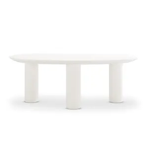 Sallie Cashew Coffee Table with Pillar Legs by Luxo, a Coffee Table for sale on Style Sourcebook