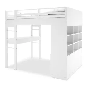 Gio Loft Bed with Cabinet and Desk by Luxo, a Kids Beds & Bunks for sale on Style Sourcebook