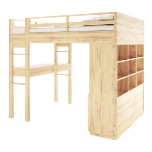 Gio Loft Bed with Cabinet and Desk by Luxo, a Kids Beds & Bunks for sale on Style Sourcebook