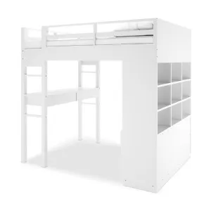 Gio Loft Bed with Cabinet and Desk by Luxo, a Kids Beds & Bunks for sale on Style Sourcebook