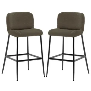 Bernie Boucle Bar Stool (Set of 2) by Luxo, a Bar Stools for sale on Style Sourcebook