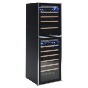 VinoVault Free Standing Dual Zone 120 Bottle Wine Fridge by Luxo, a Wine Fridges for sale on Style Sourcebook