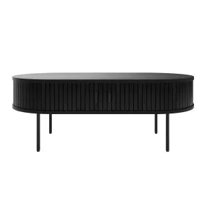 Aaron 120cm Coffee Table with Sliding Doors by Luxo, a Coffee Table for sale on Style Sourcebook