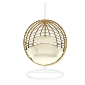 Napili Outdoor Rattan Egg Chair w/ Cushion by Luxo Outdoors, a Outdoor Chairs for sale on Style Sourcebook